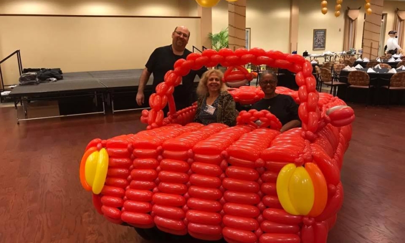 balloon car