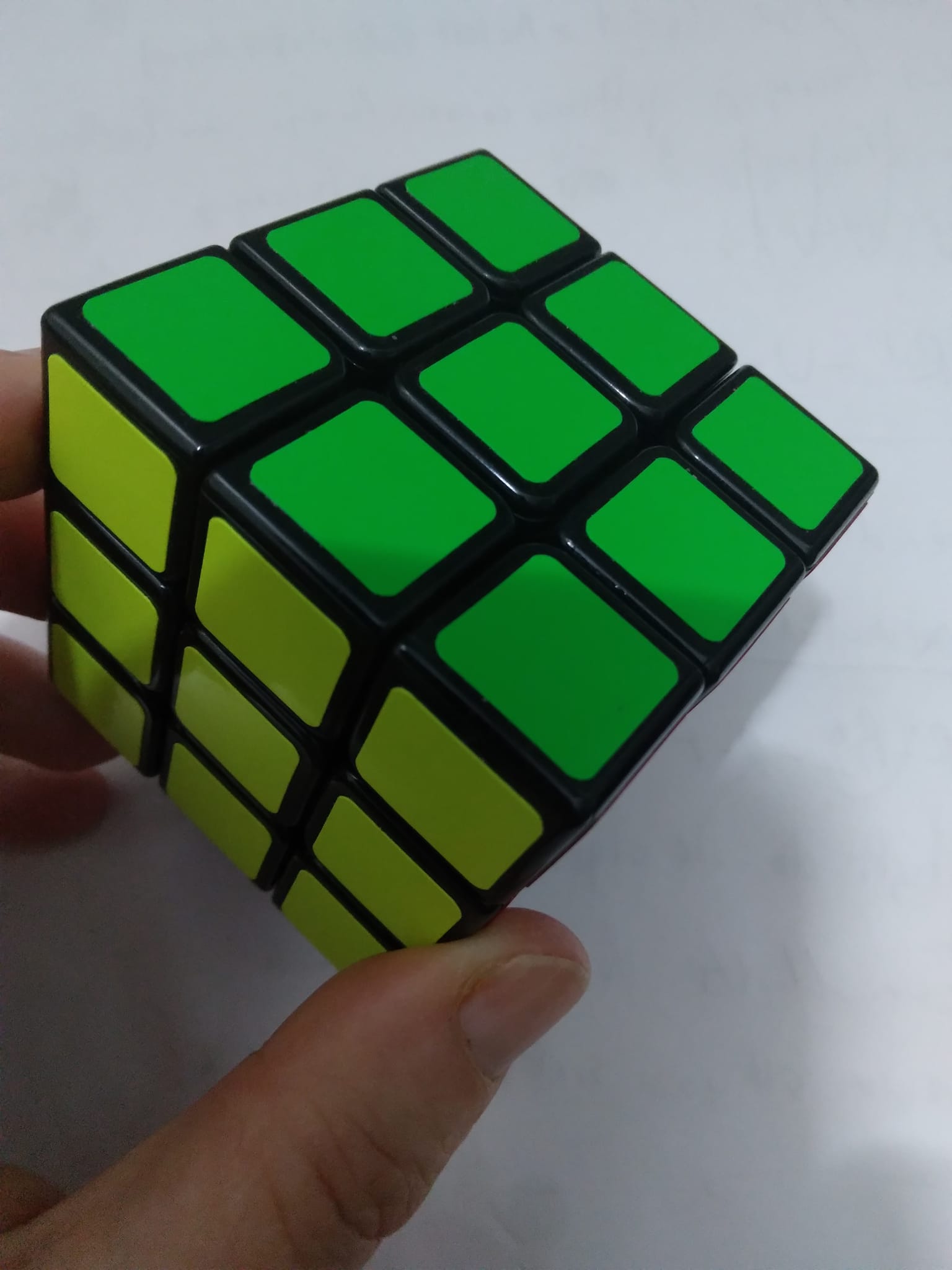 Rubik's cube used in my science magic show 